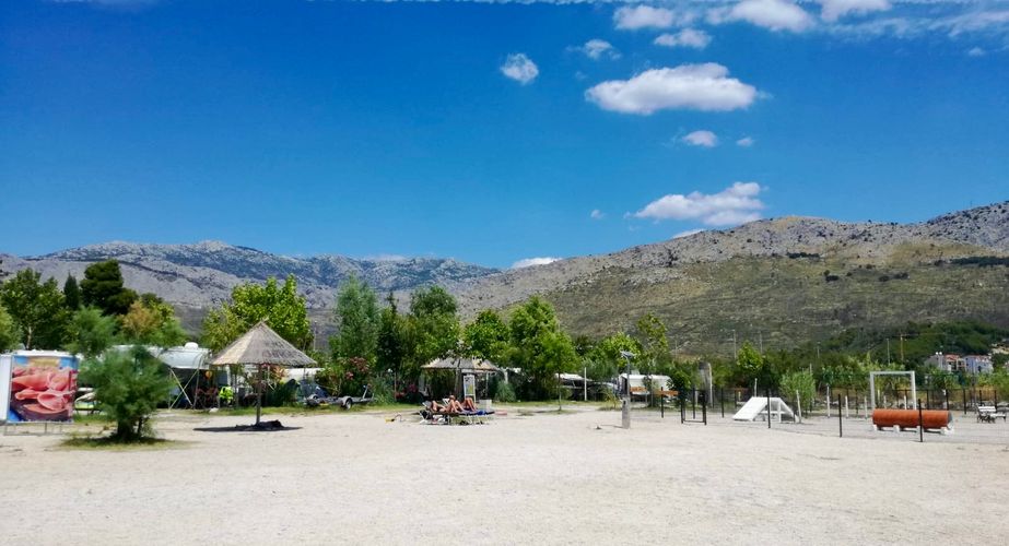 Strand van Stobrec Kroatie Strand van Stobrec Kroatie